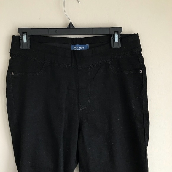 EUC Old Navy black rockstar mid-rise legging - 10L - Picture 2 of 5